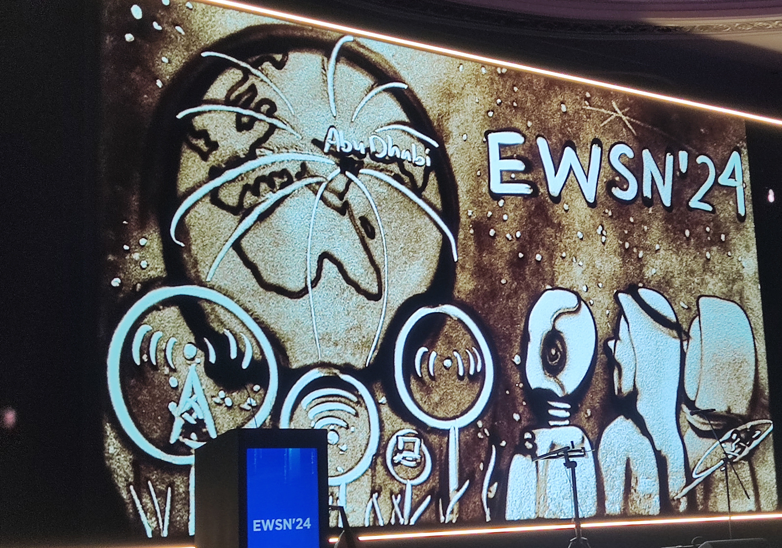 EWSN Sand Paiting Performance