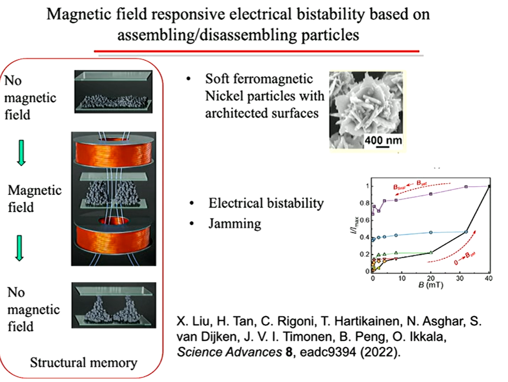 Magnetic bistability